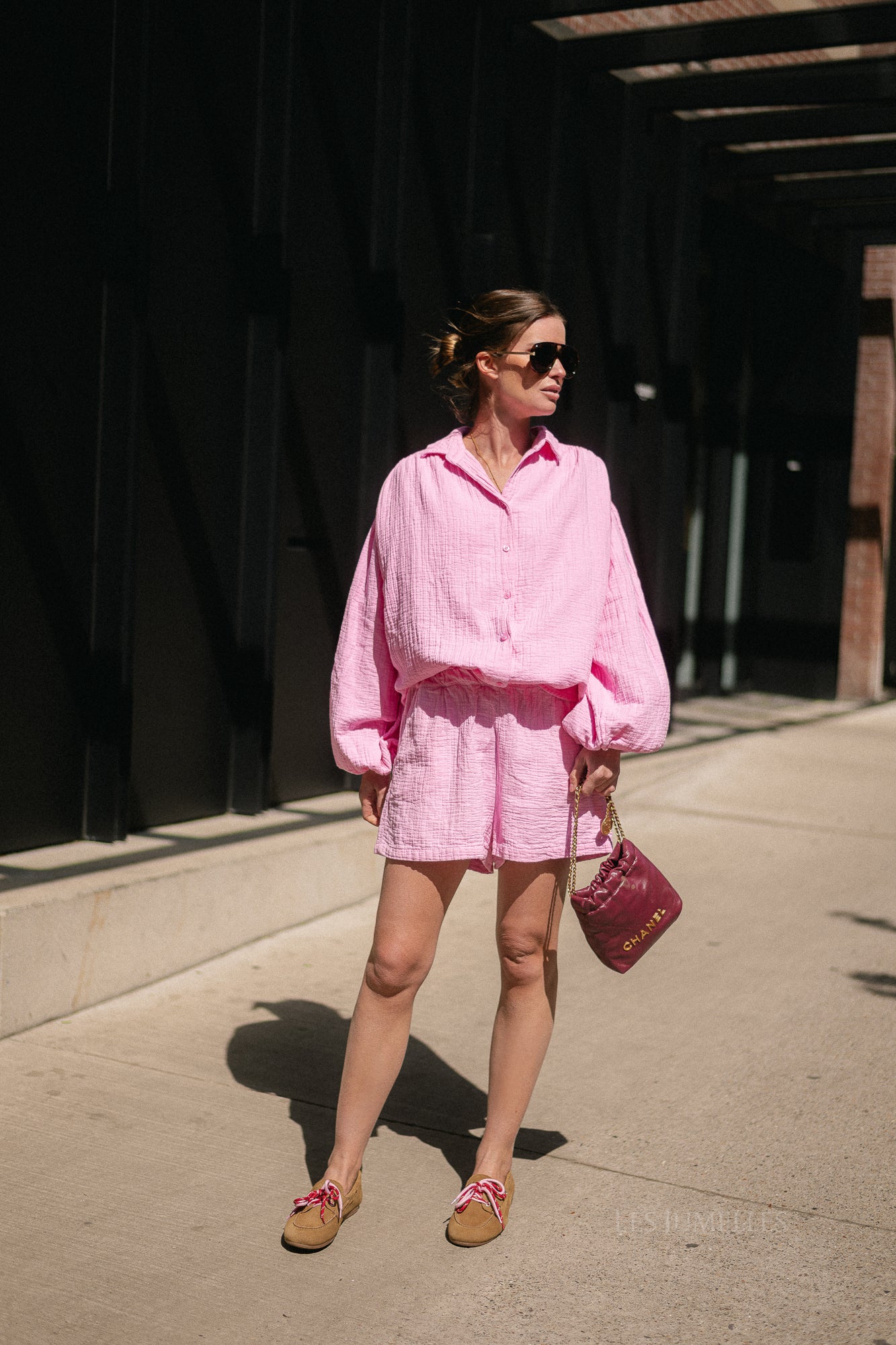 Abigail set candy pink