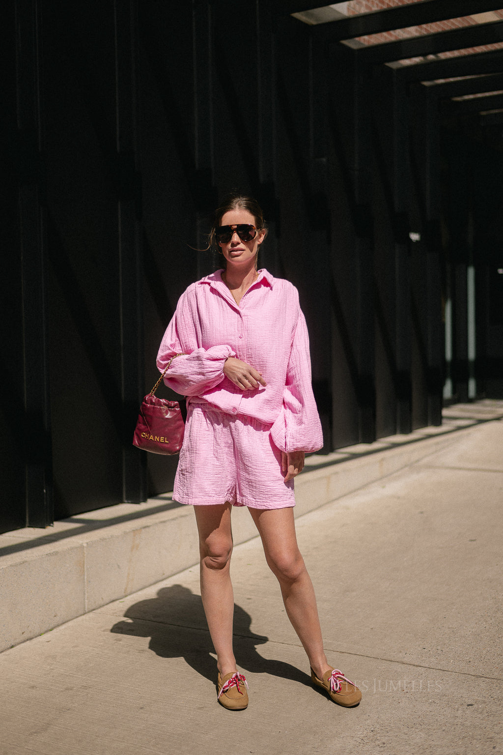 Abigail set candy pink
