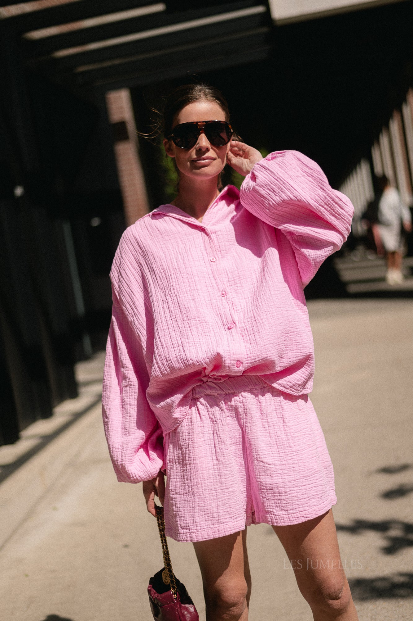 Abigail set candy pink