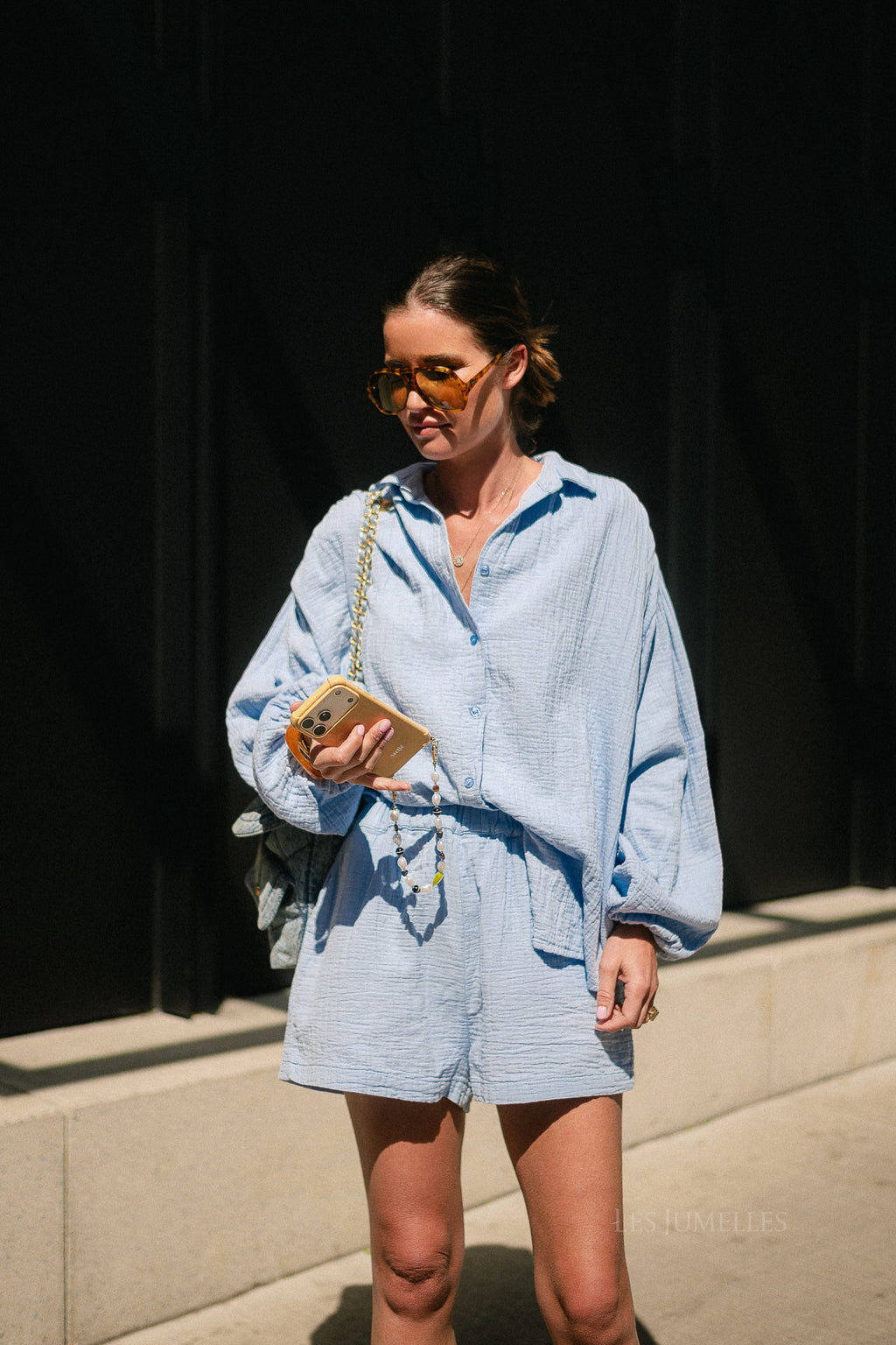 Abigail set sky blue