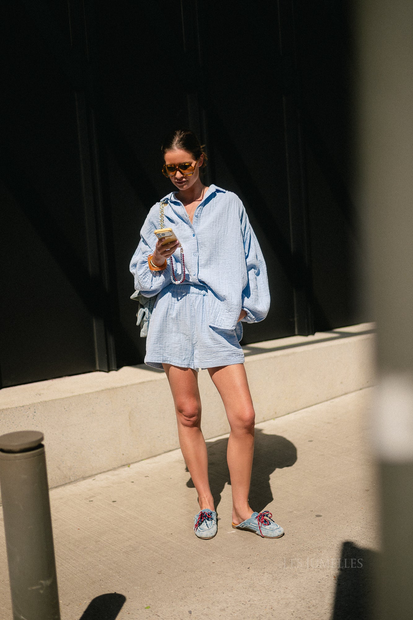Abigail set sky blue