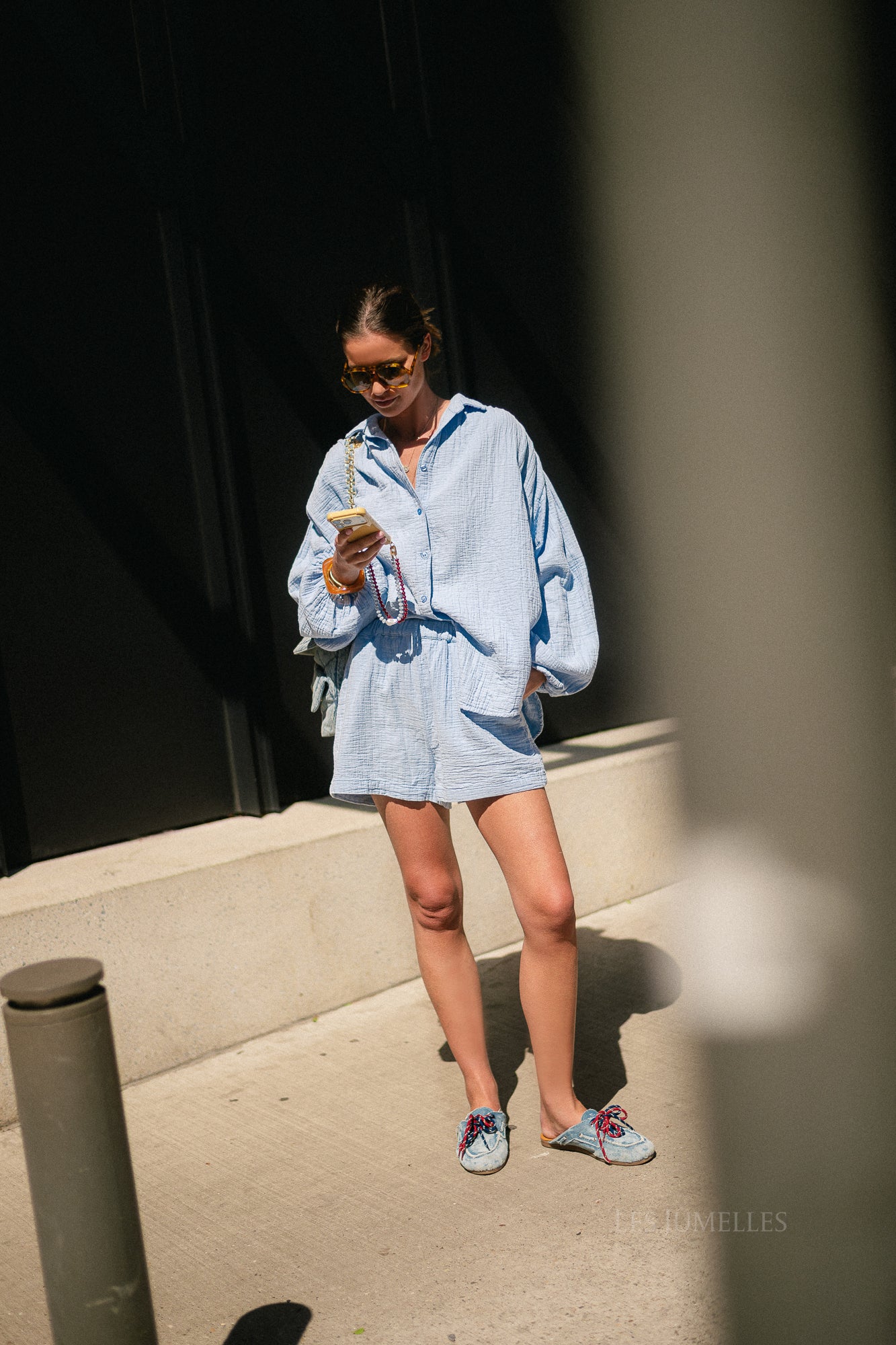 Abigail set sky blue