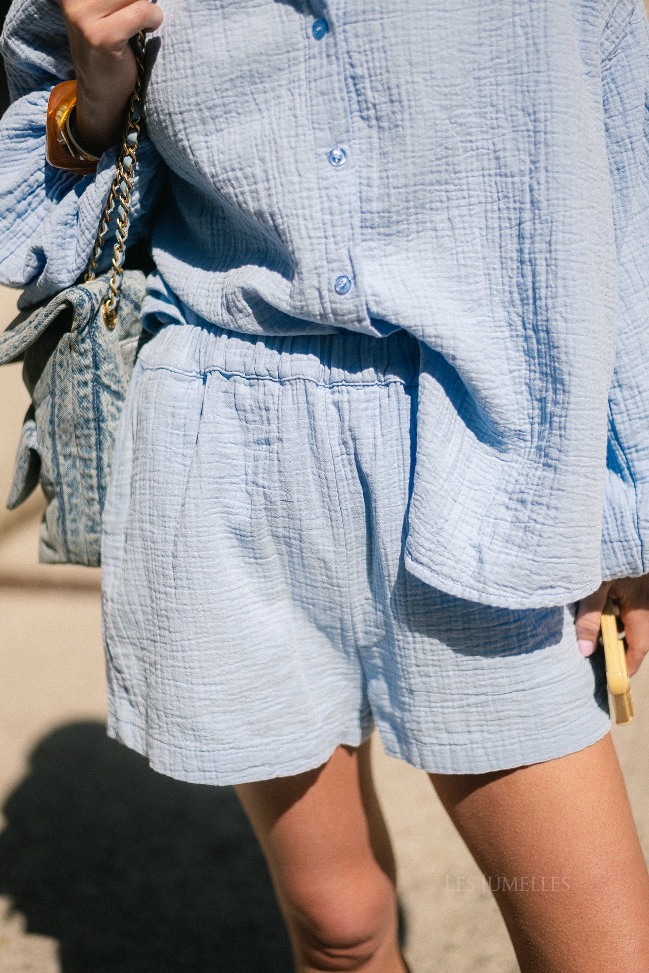 Abigail set sky blue