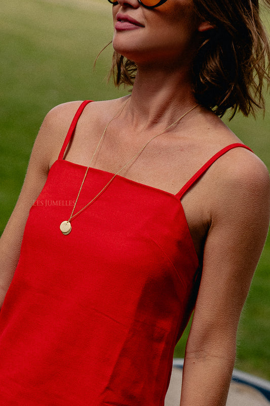 Les Jumelles Alaya dress high risk red