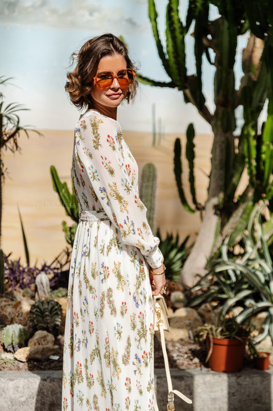 Les Jumelles Peyton maxi jurk met bloemenprint