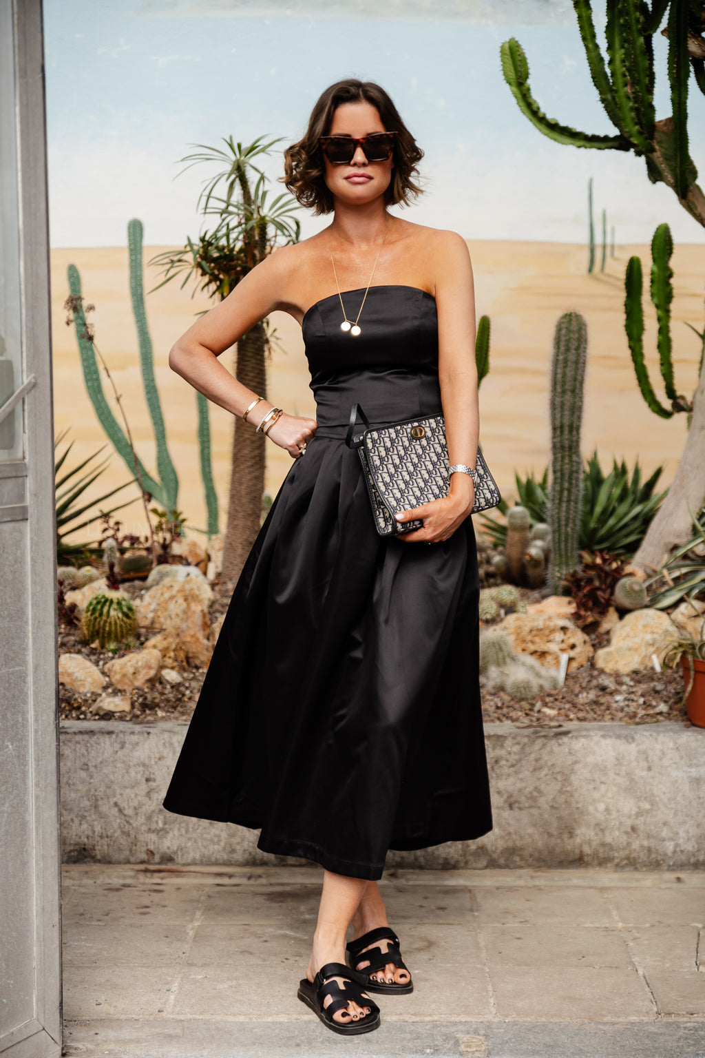 SLFAresia bustier top black