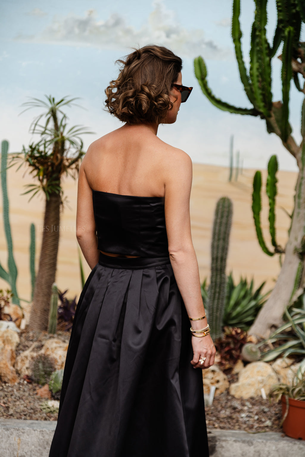 SLFAresia bustier top black