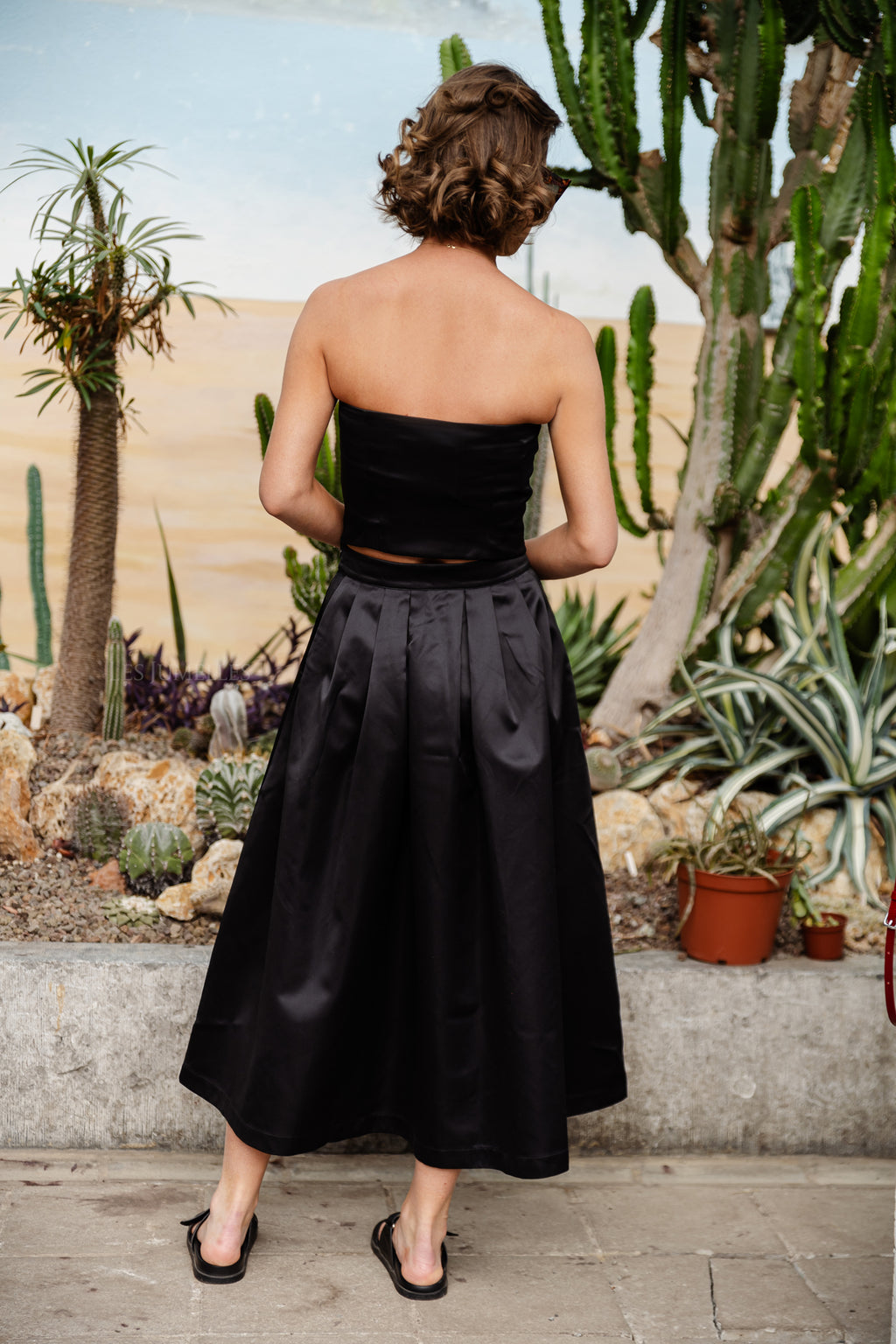 SLFAresia bustier top black