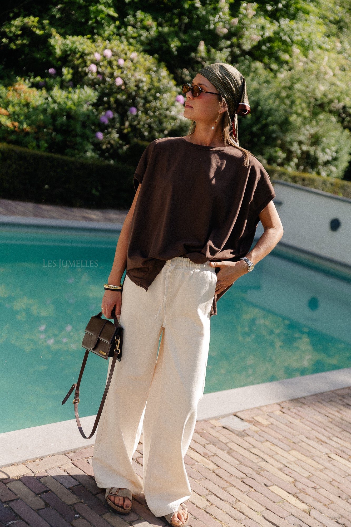 Sweat-shirt Judy chocolat chaud
