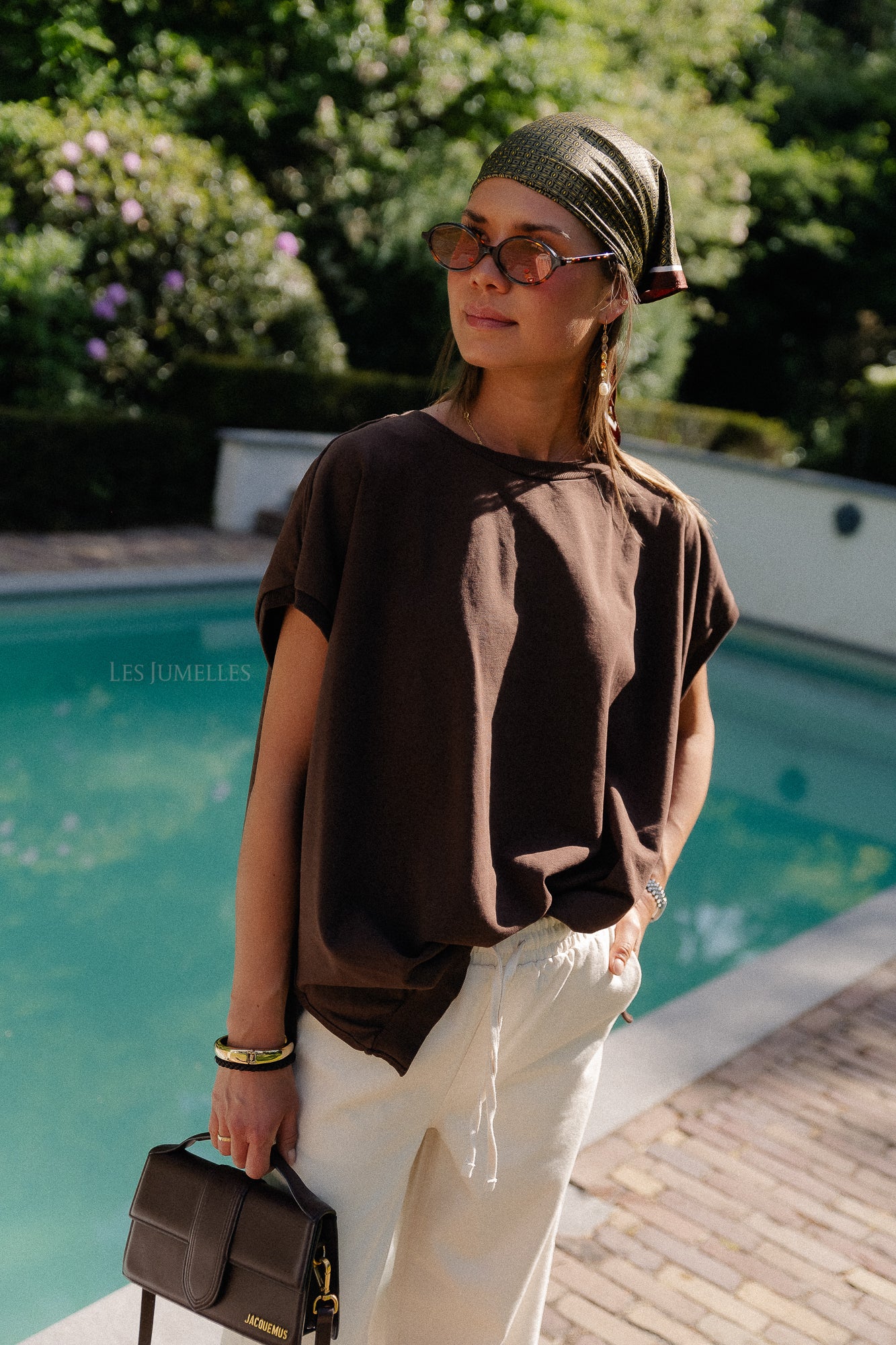Sweat-shirt Judy chocolat chaud