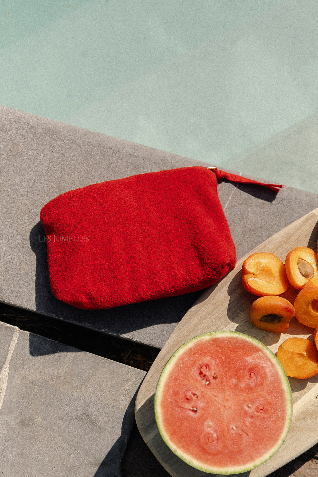 Pia make up bag mandarin red