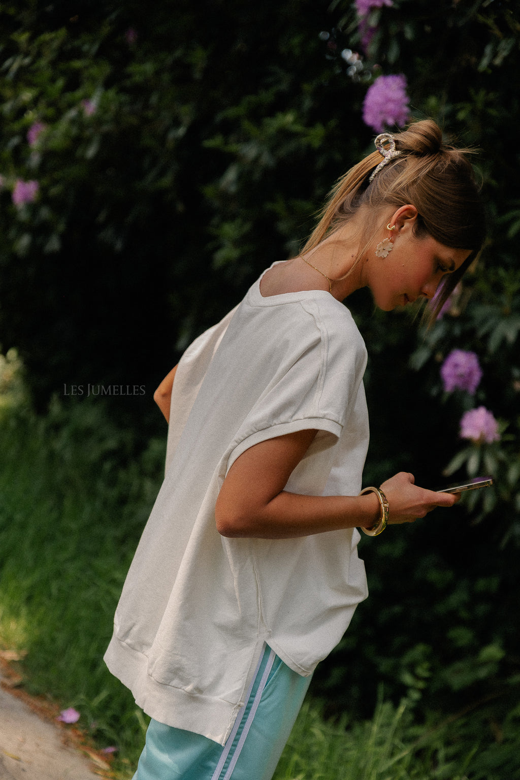 Sweat-shirt Judy écru