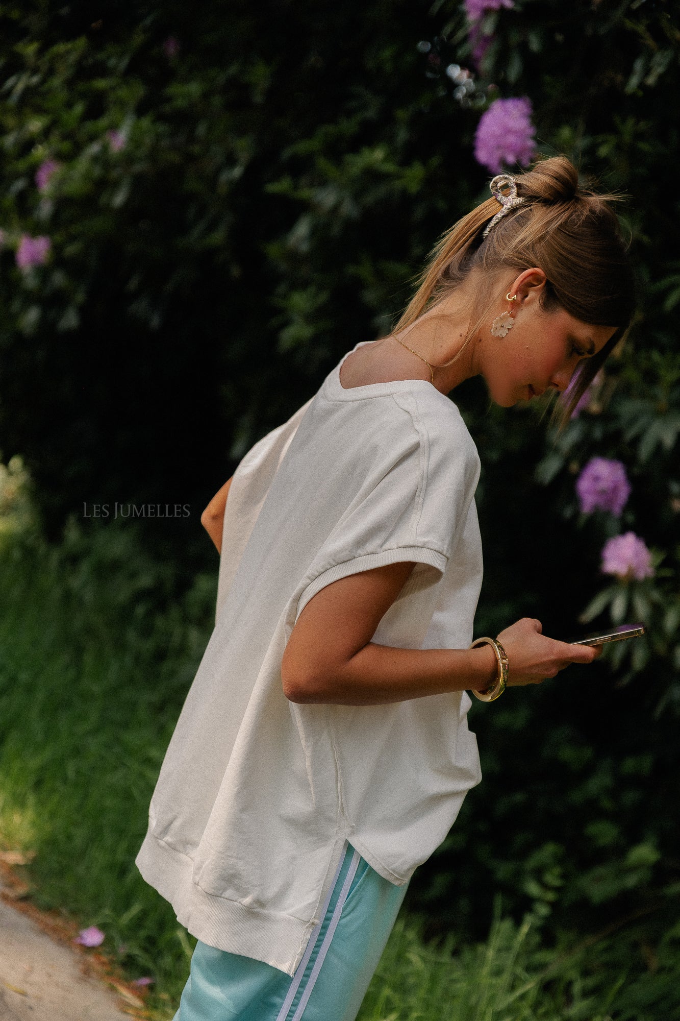 Sweat-shirt Judy écru