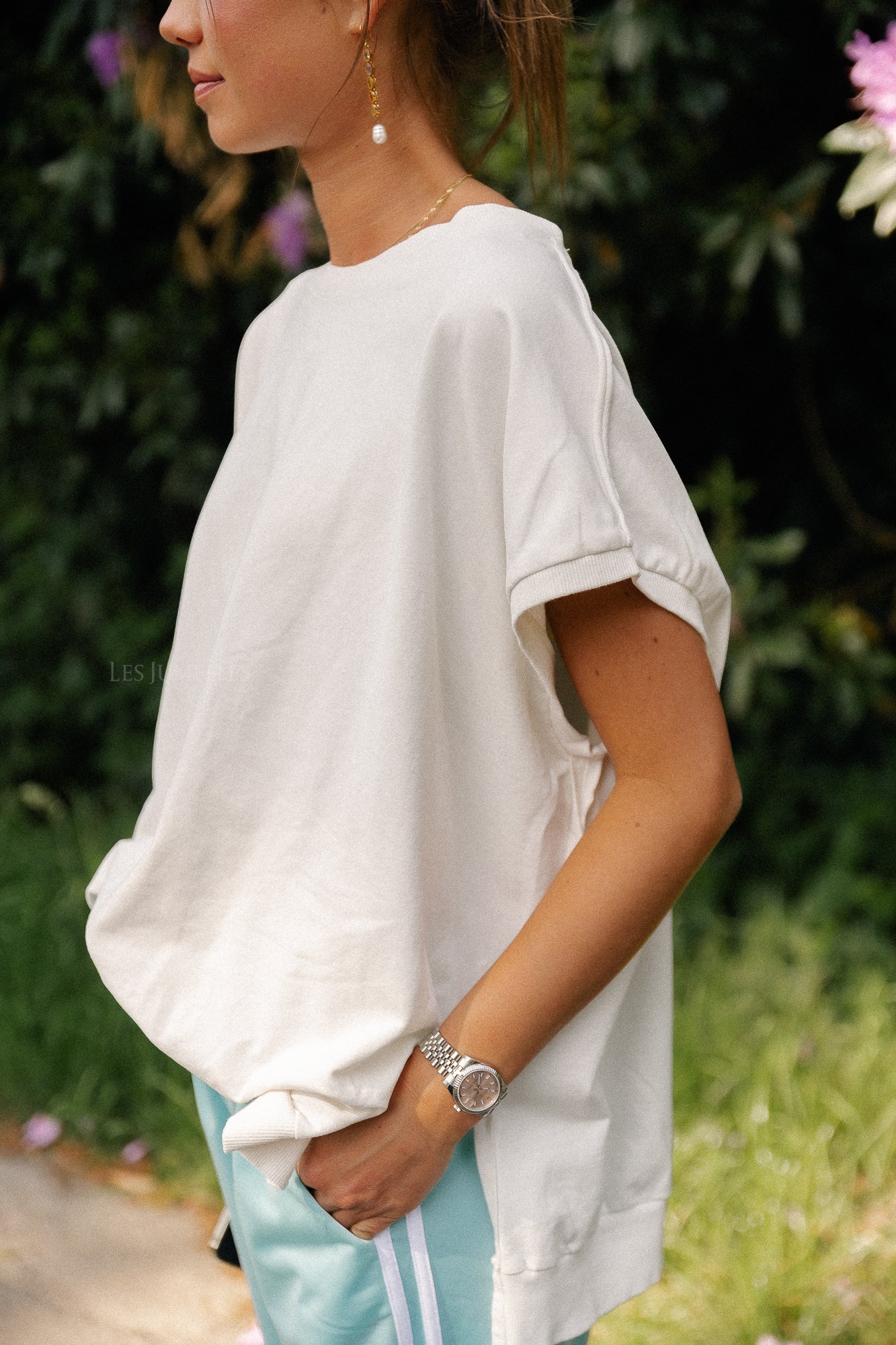 Sweat-shirt Judy écru