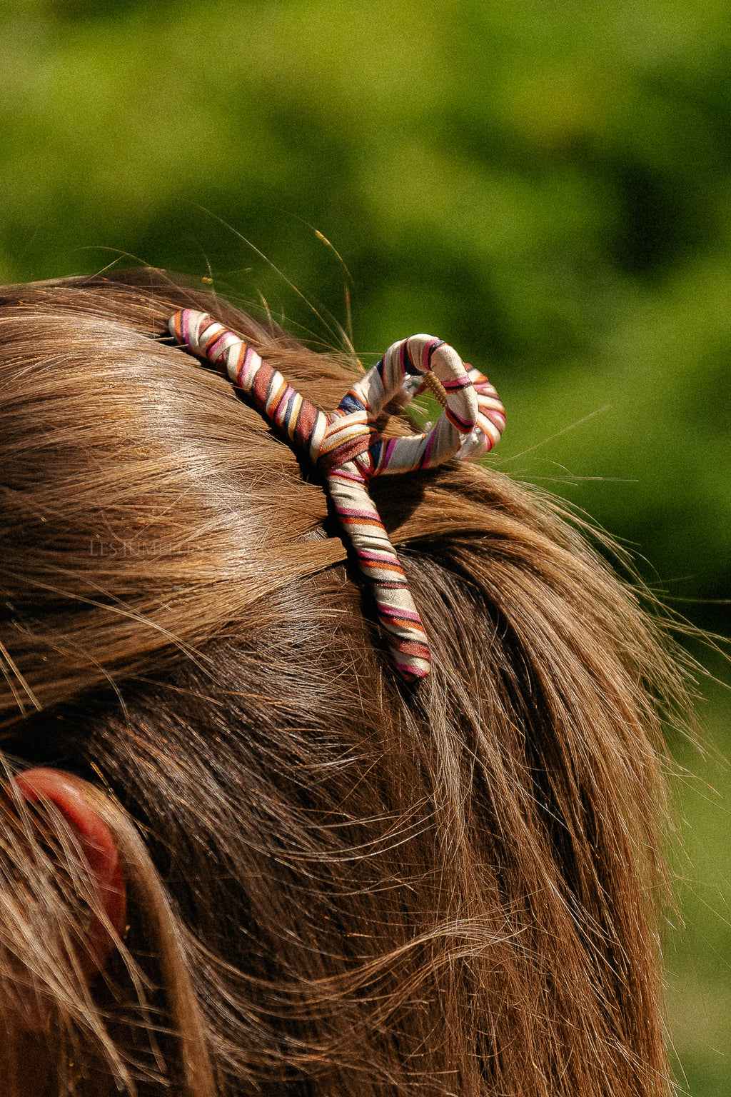 Stripes celabrina hair claw multi color