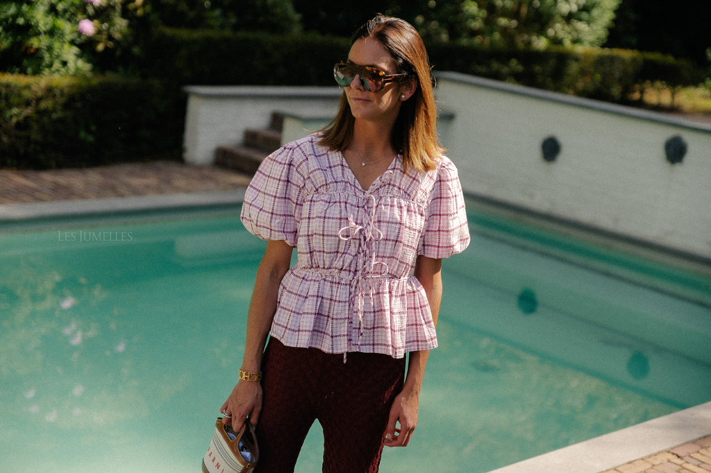 YASLetera SS top romance rose