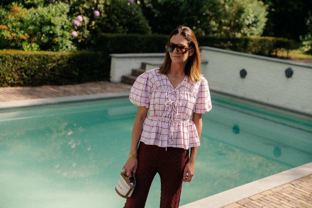 YASLetera SS top romance rose
