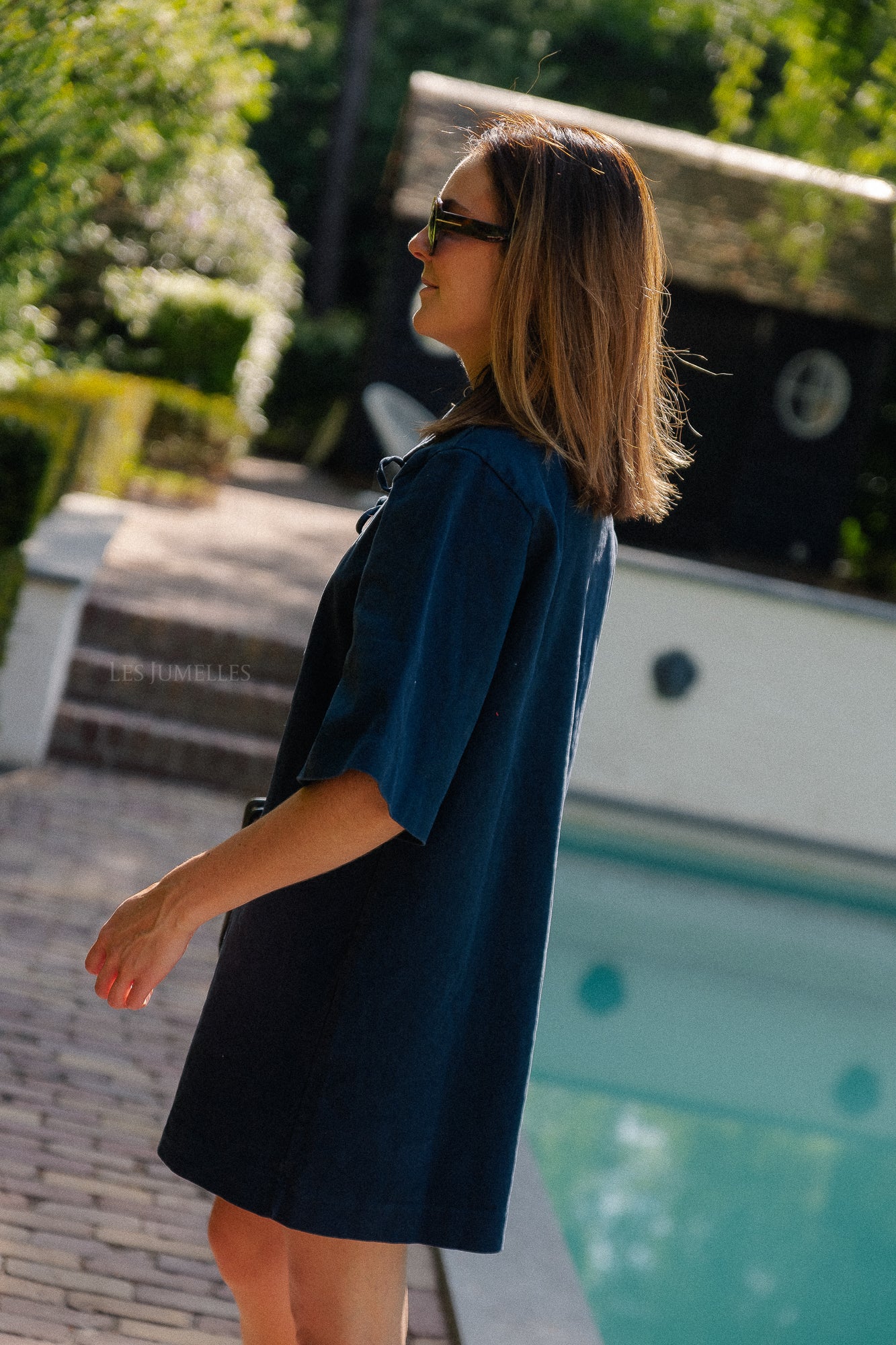 Leonie dress navy