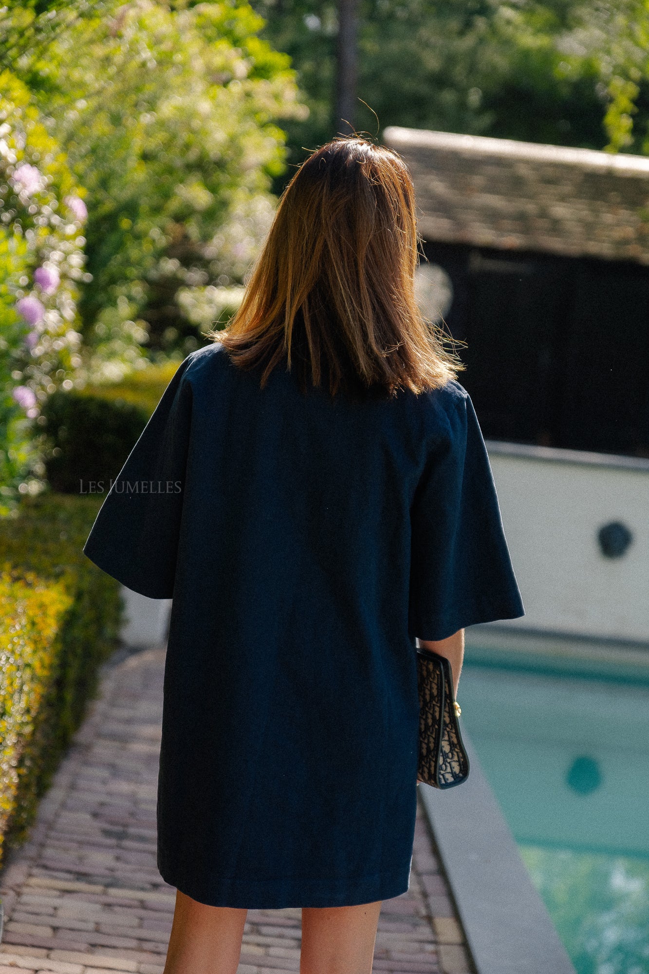 Leonie dress navy