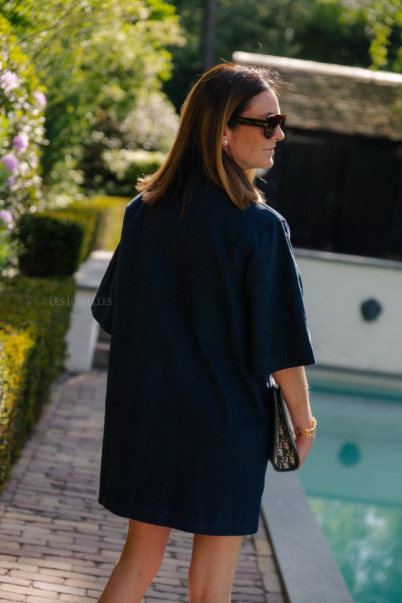 Leonie dress navy