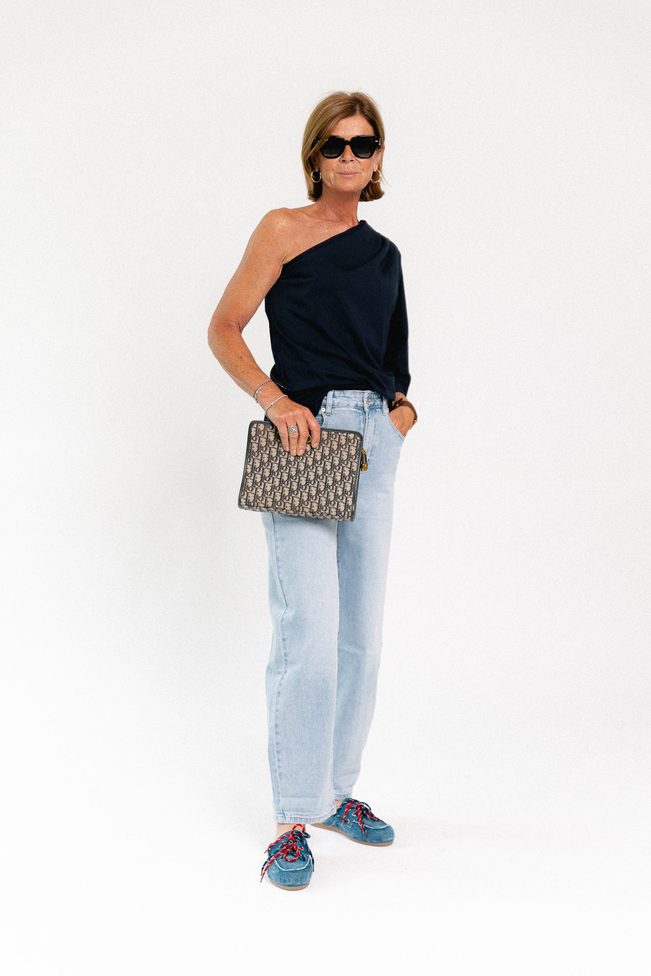 Maurelle balloon fit jeans light blue