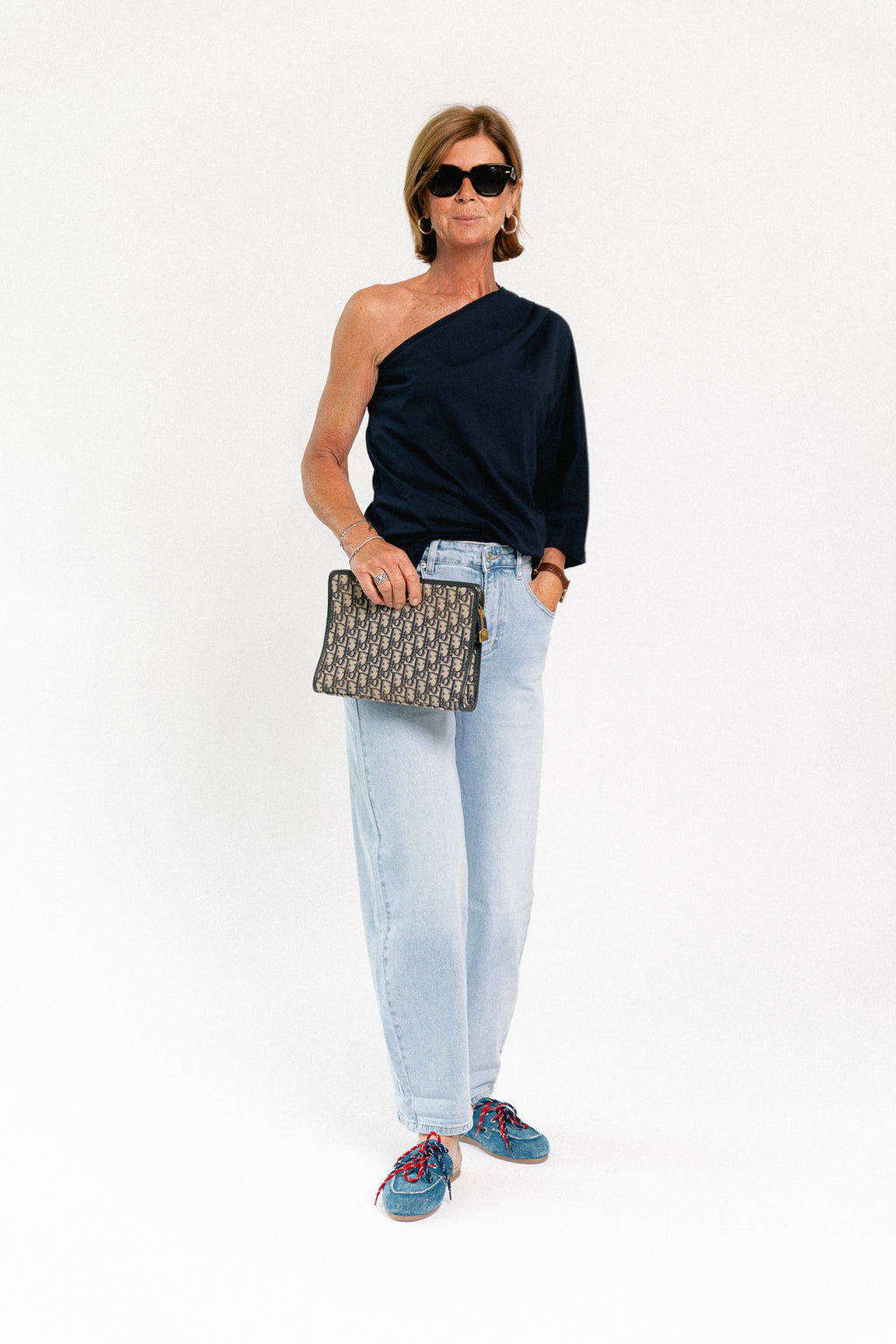 Maurelle balloon fit jeans light blue