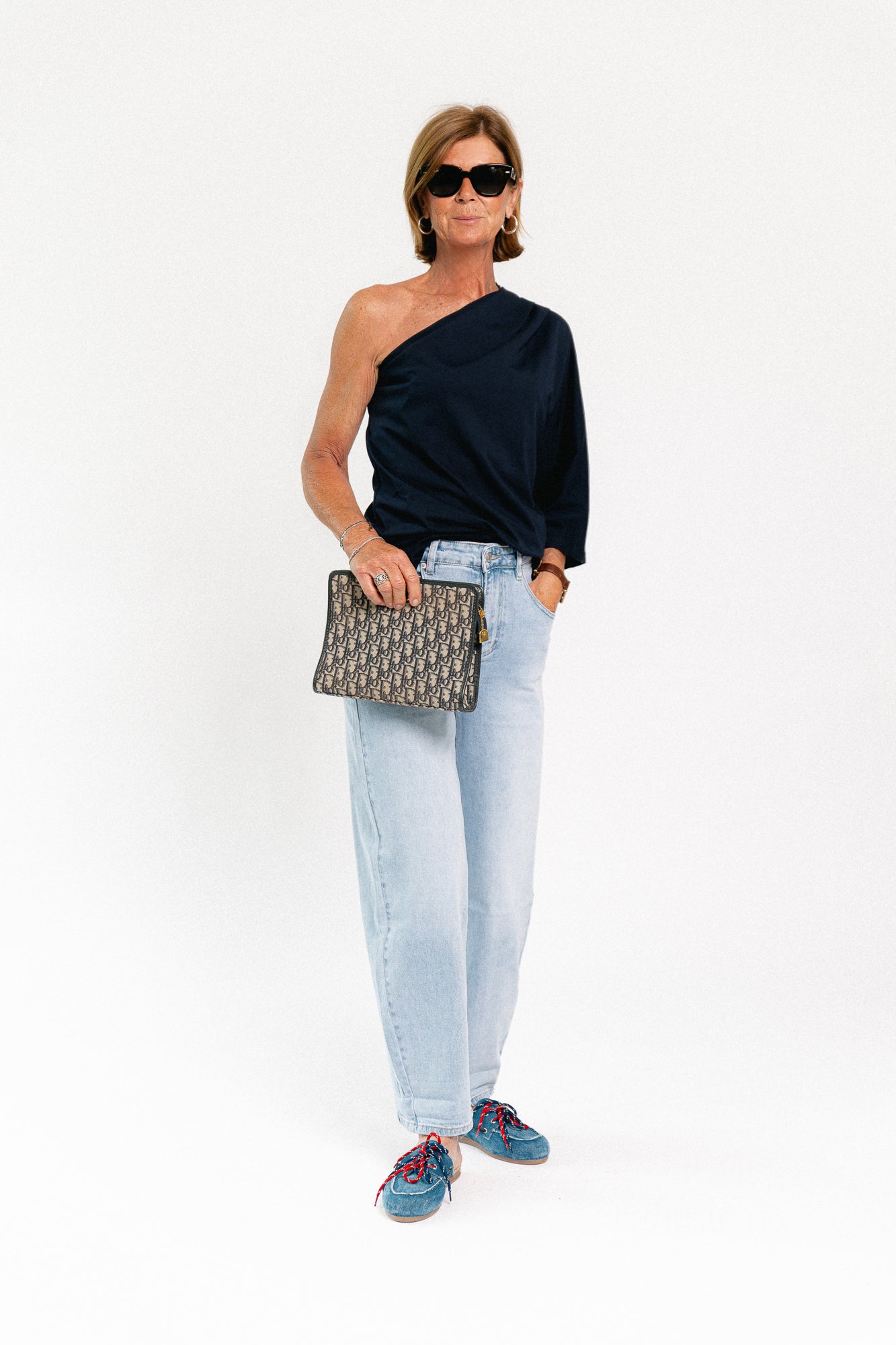 Maurelle balloon fit jeans light blue