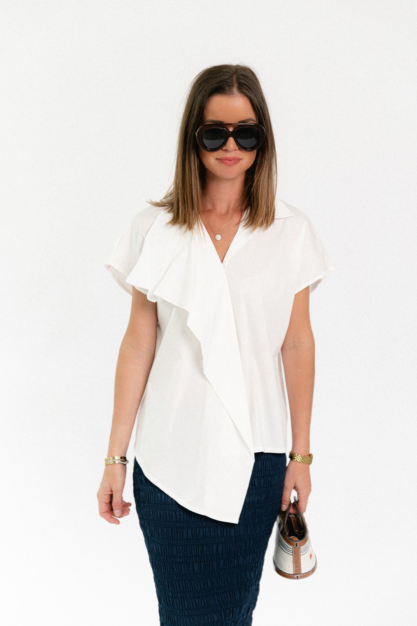 Mona SS shirt white