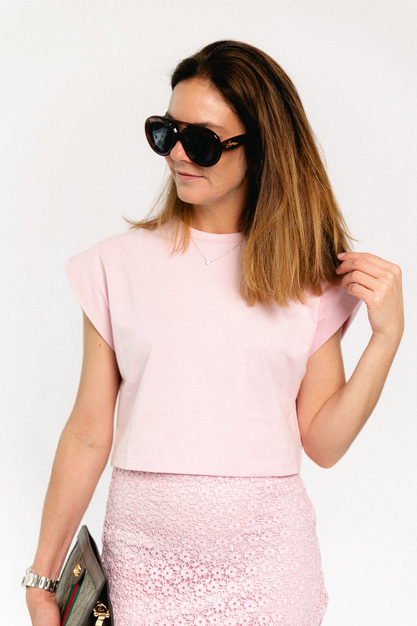 Xophia T-shirt pink mist