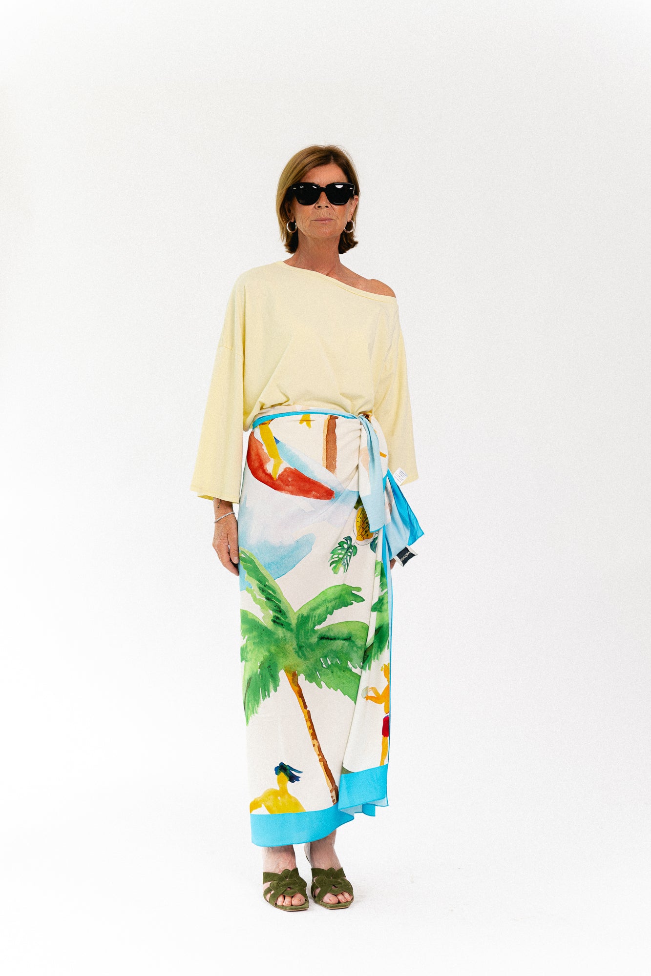 Surfers paradise pareo – multicolor