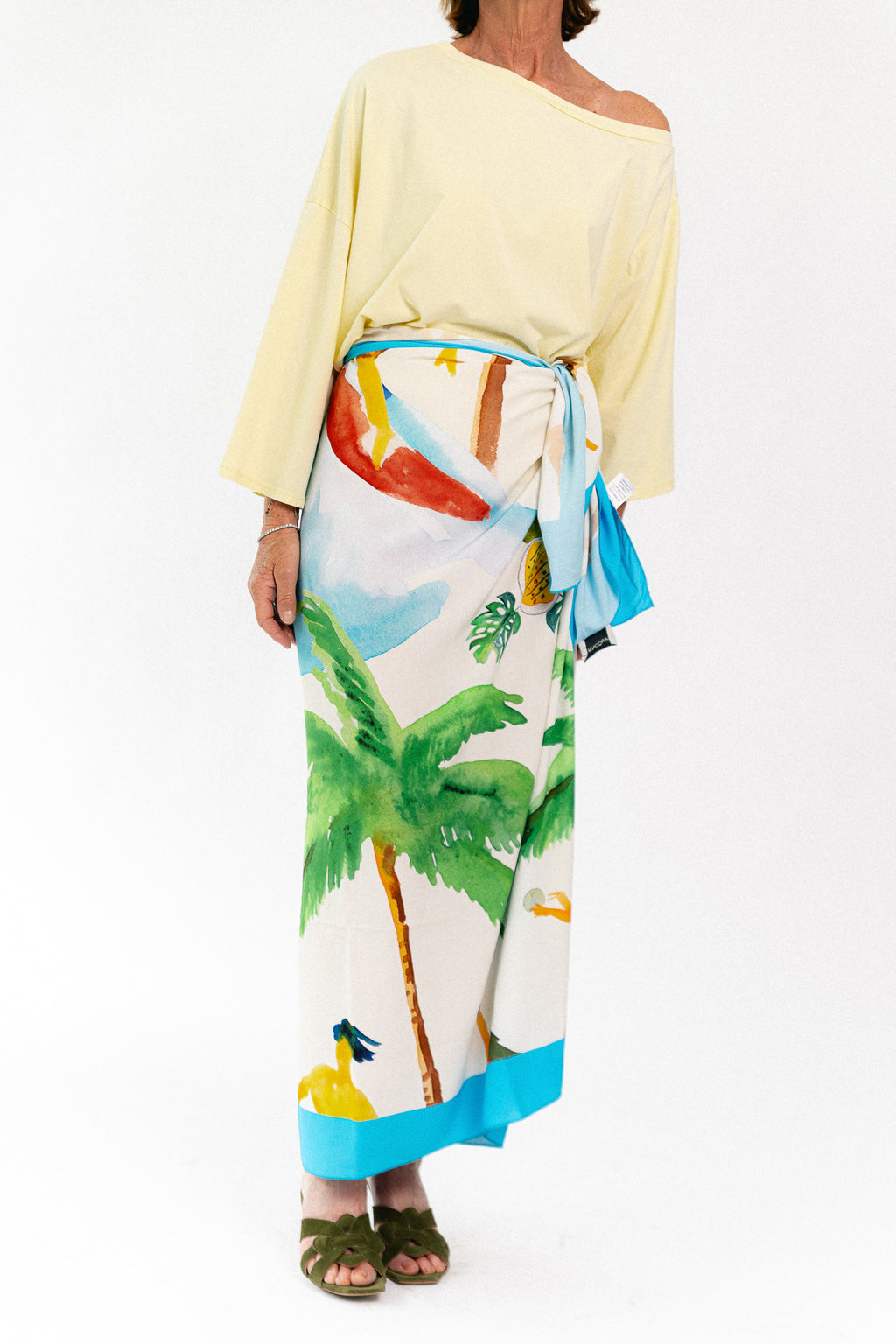 Surfers paradise pareo – multicolor