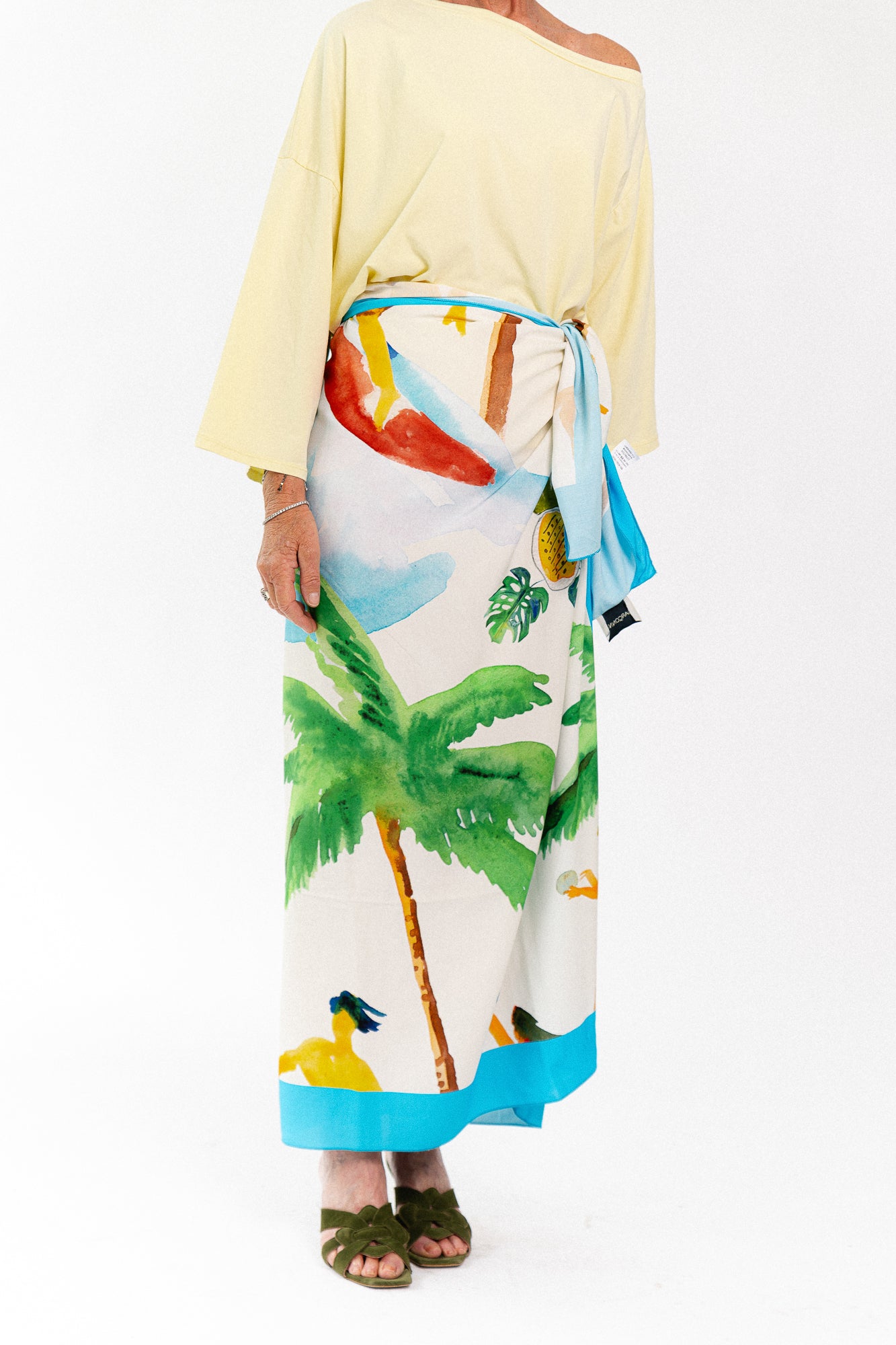Surfers paradise pareo – multicolor