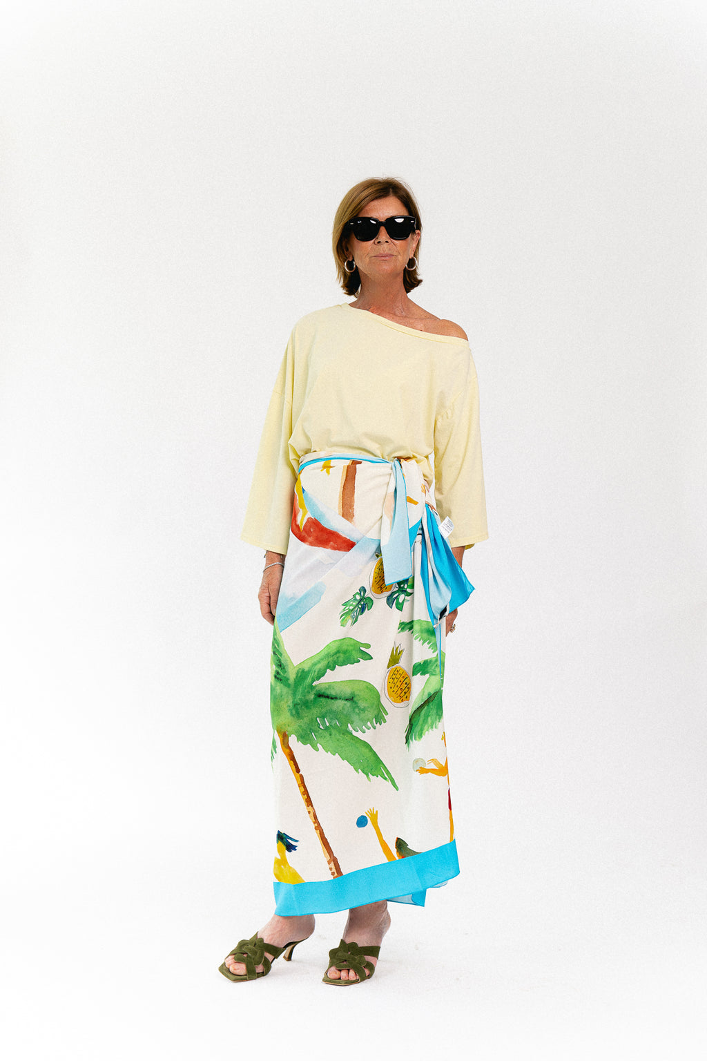 Surfers paradise pareo – multicolor
