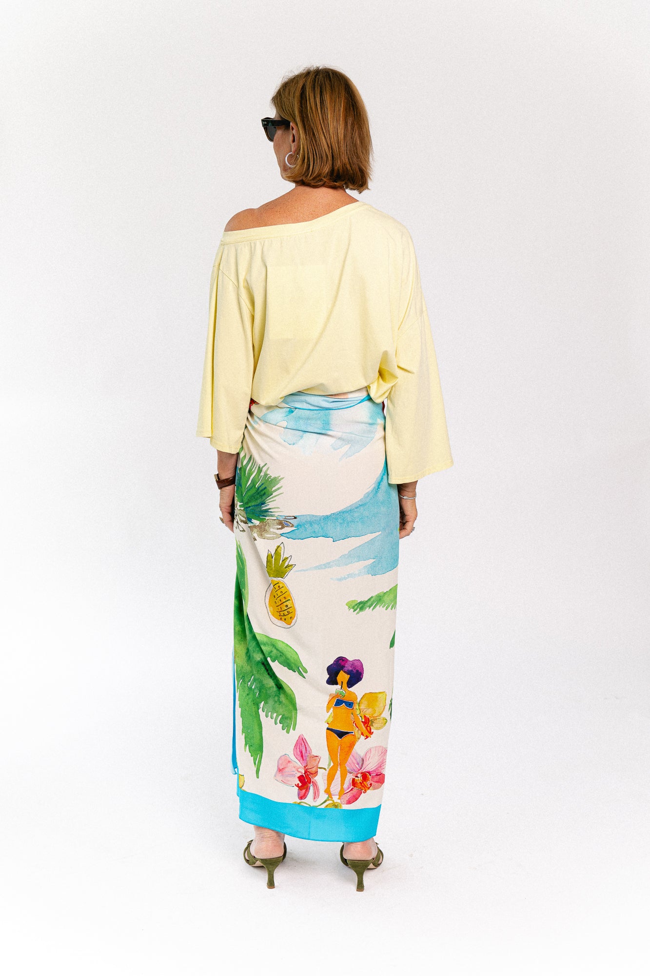 Surfers paradise pareo – multicolor