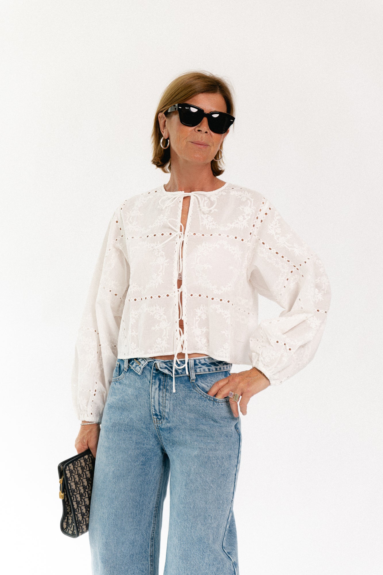 Lisanne blouse optic white