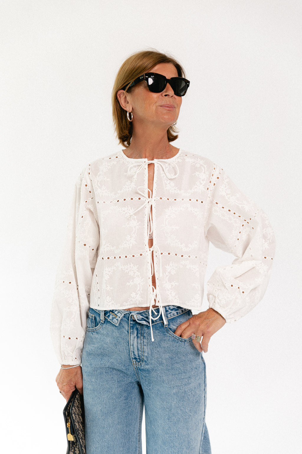 Lisanne blouse optic white