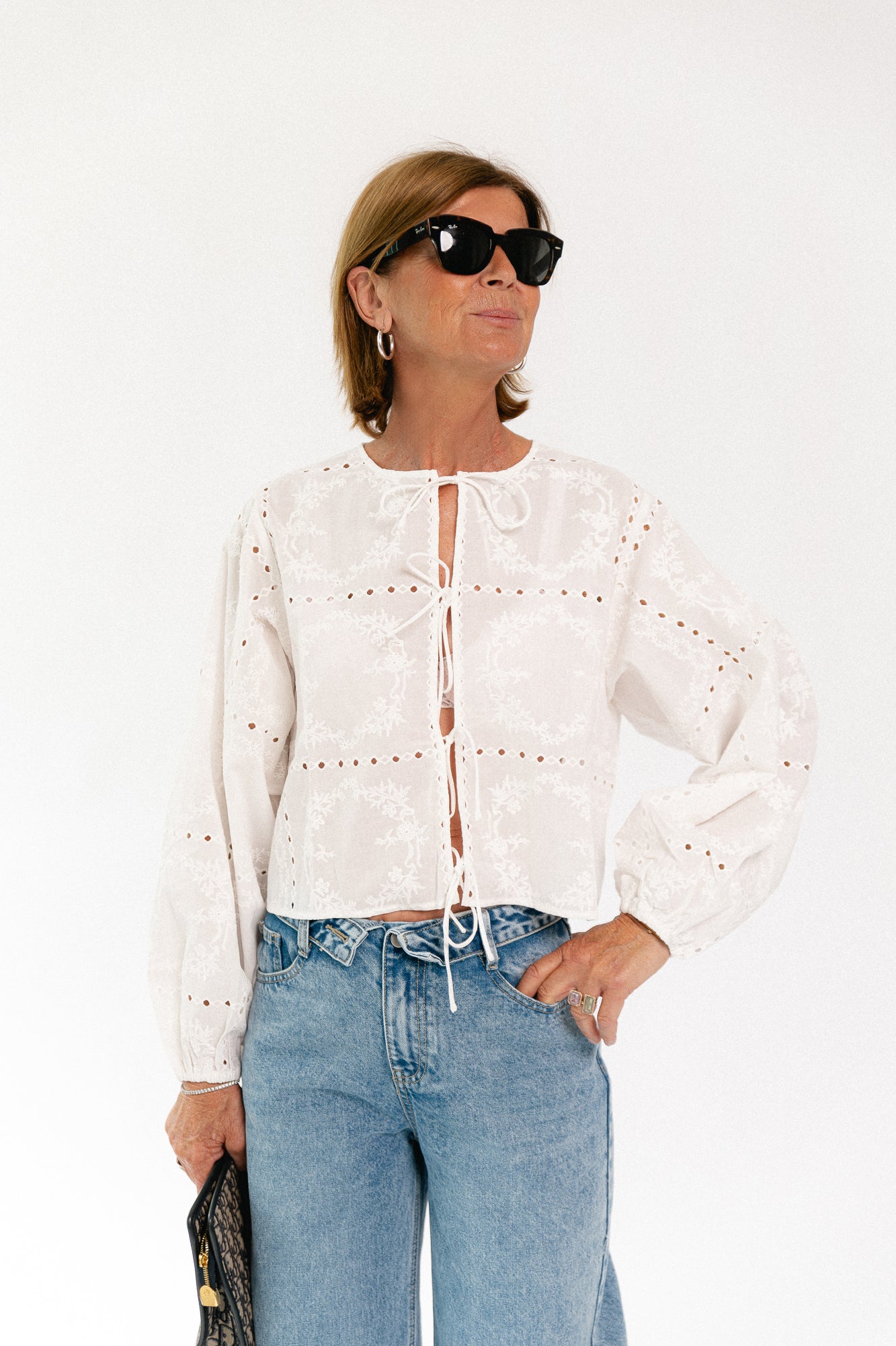 Lisanne blouse optic white