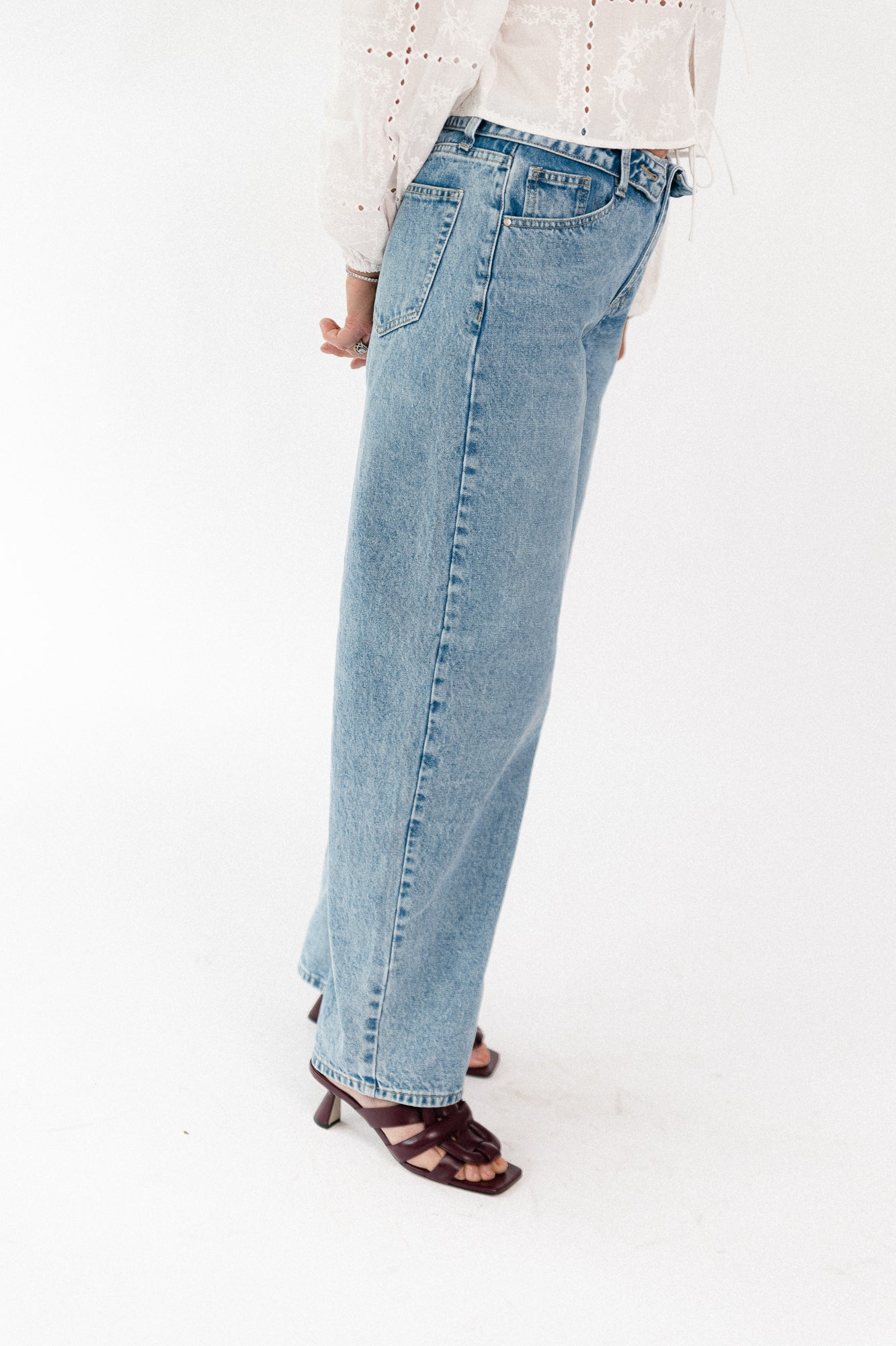 Cato wide leg jeans blue