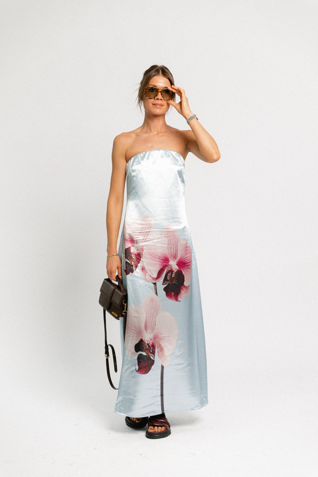 YASOrchida maxi bandeau dress show skyway