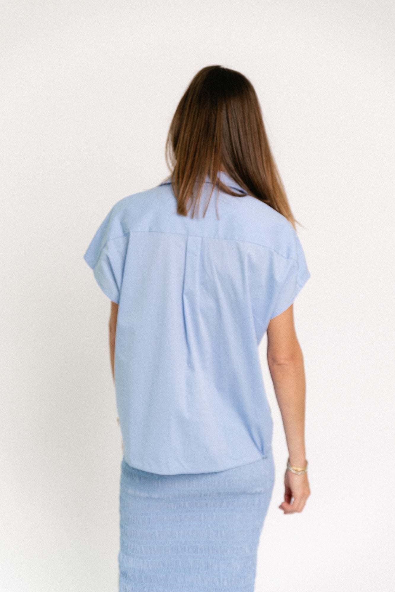 Mona SS shirt blue