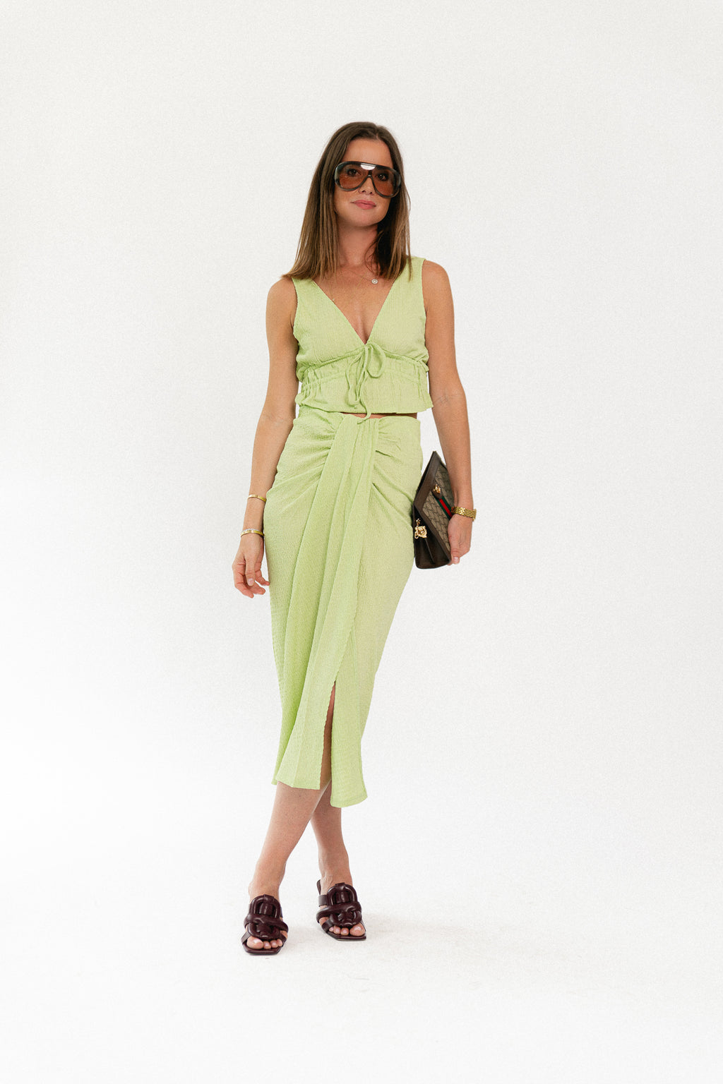 Yola skirt foam green