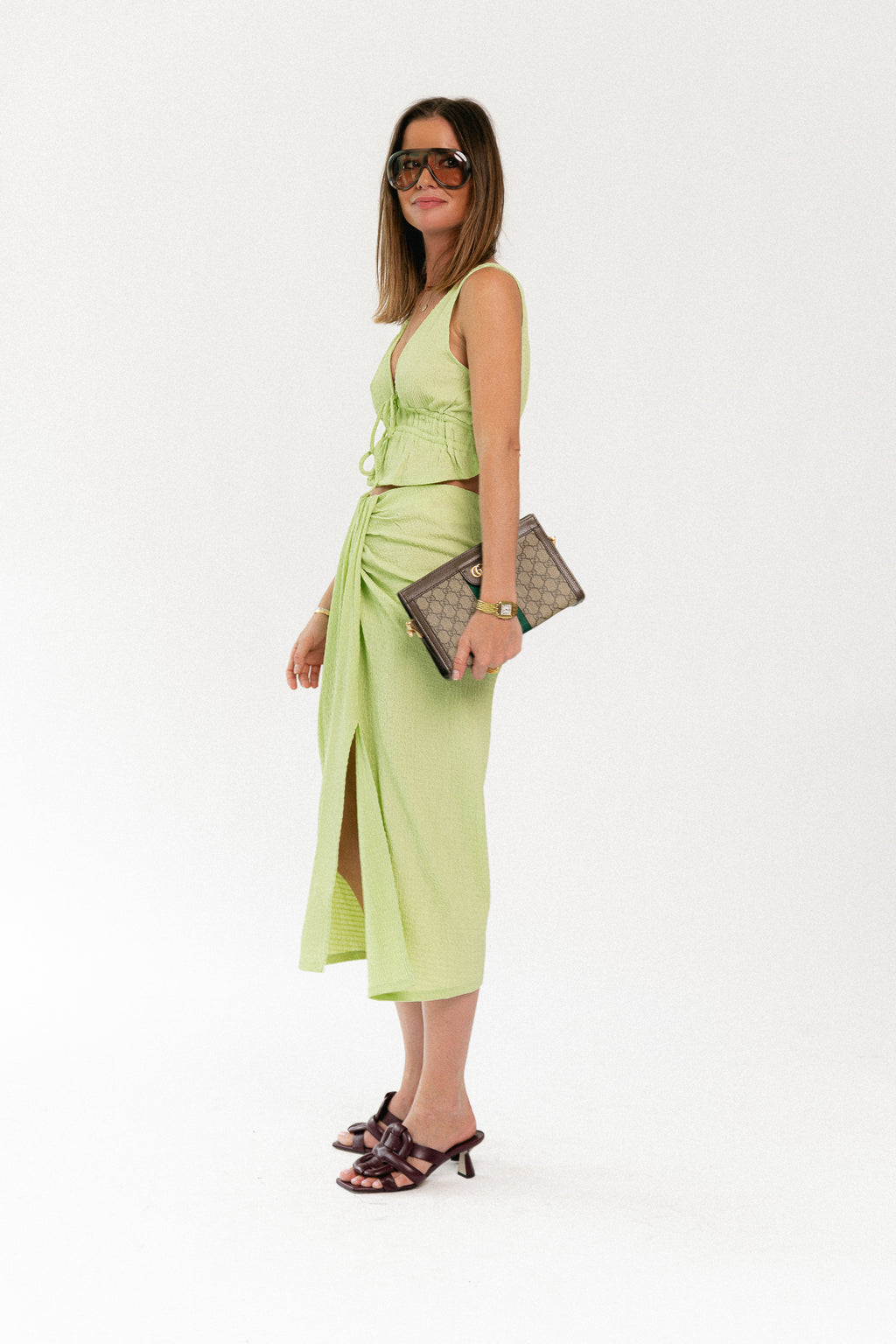 Yola skirt foam green
