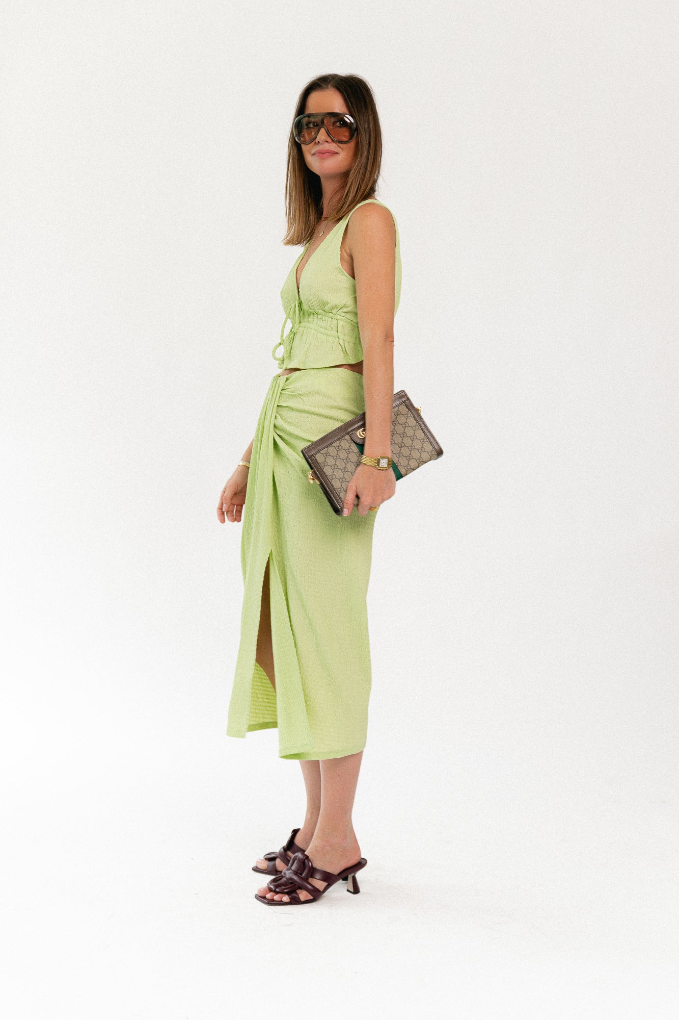 Yola skirt foam green