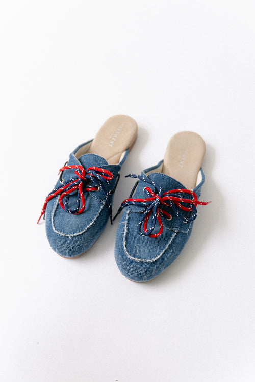 PAYasma loafers denim lace