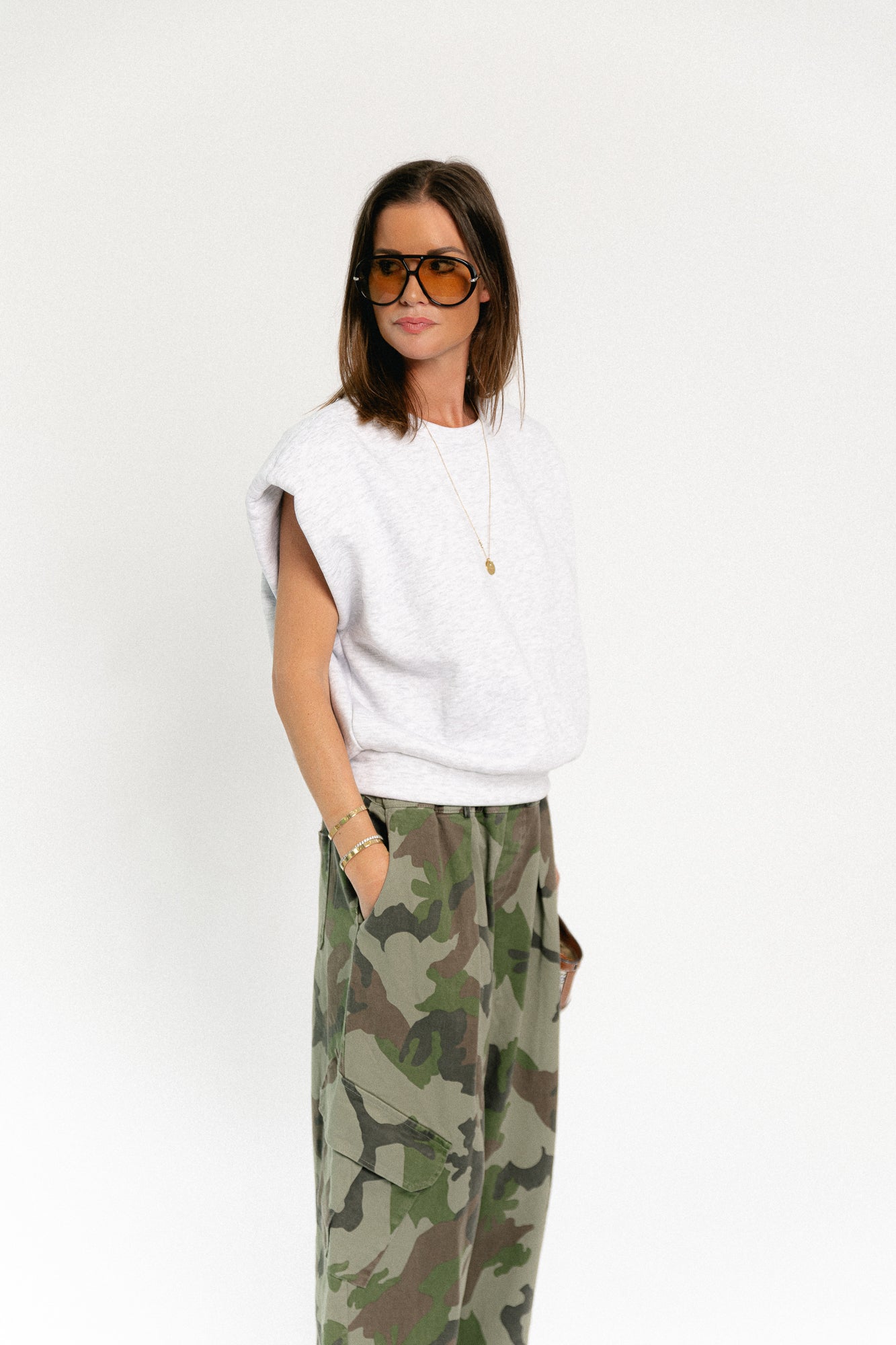 Skylar SL sweater light grey melange
