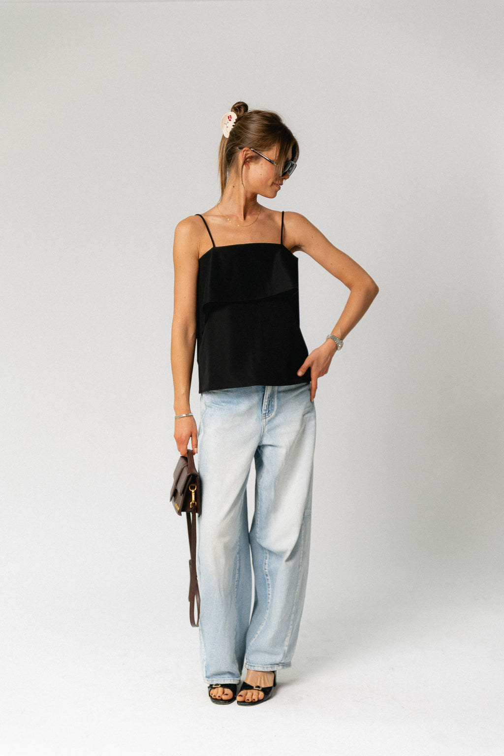 VIIndira SL top black