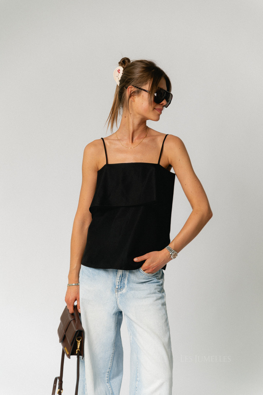 VIIndira SL top black