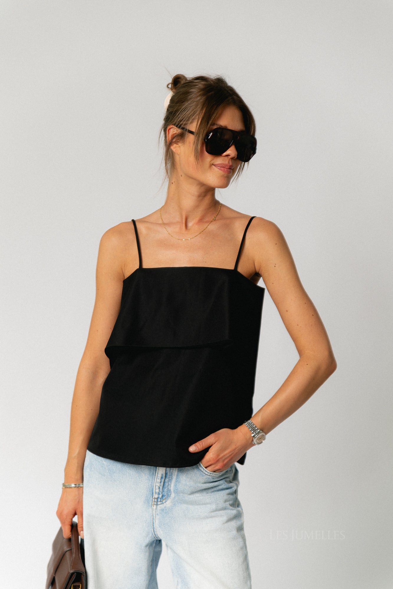 VIIndira SL top black