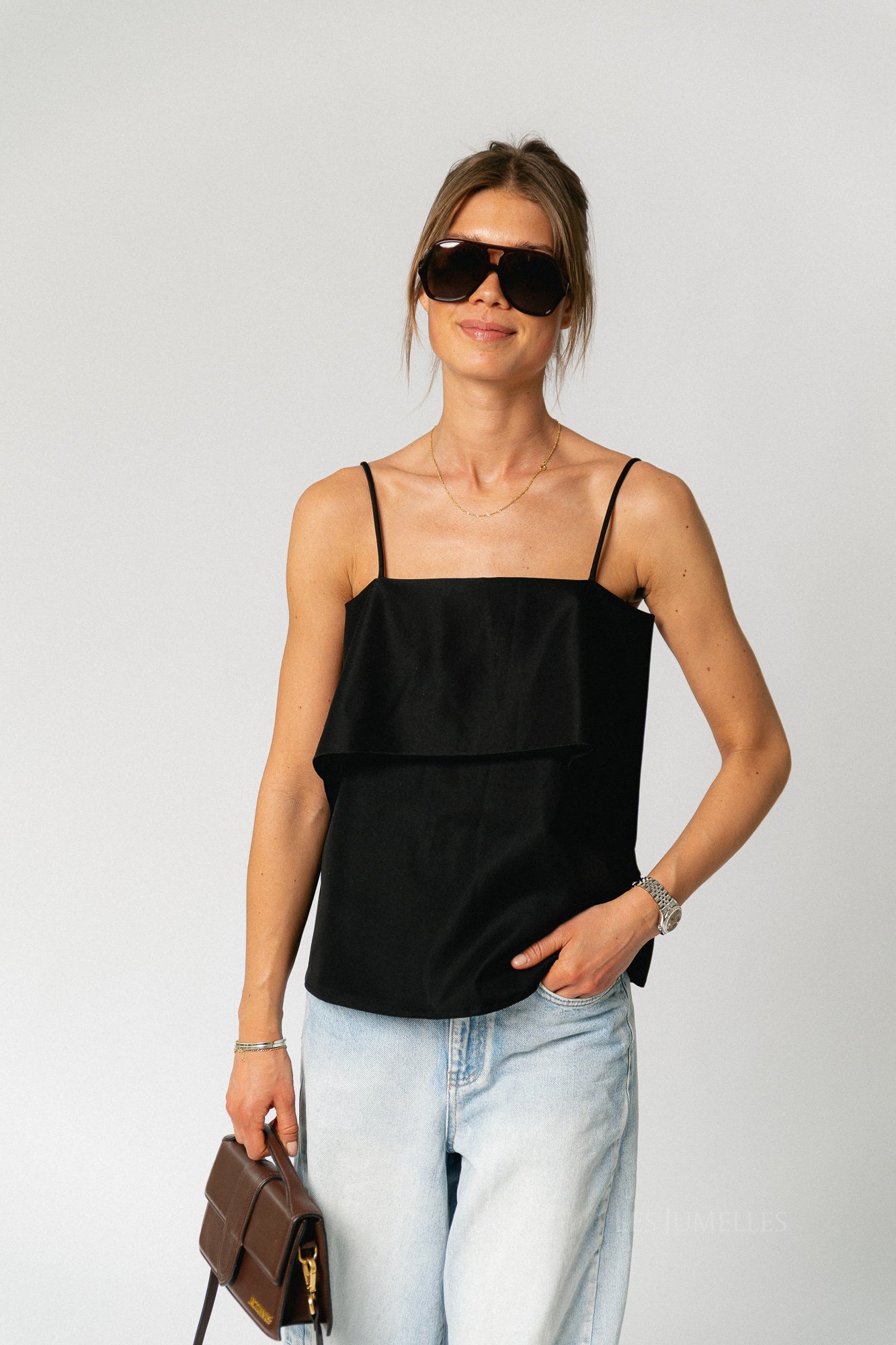 VIIndira SL top black