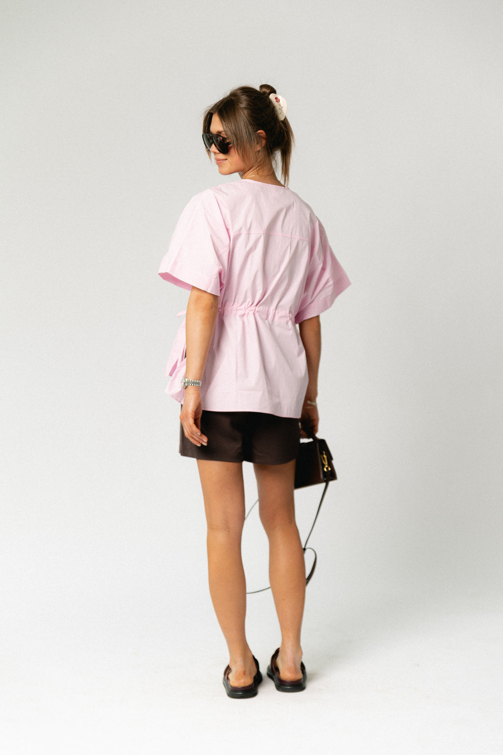 OBJLisa MW shorts seal brown